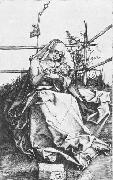 Albrecht Durer Madonna on a Grassy Bench oil painting artist